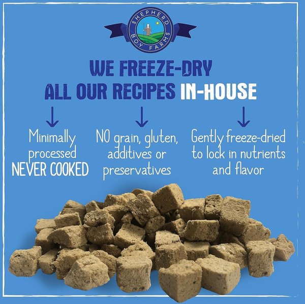 Shepherd Boy Farms Freeze Dried Venison 14oz.