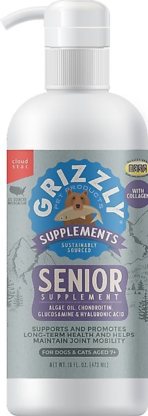 Grizzly Dog Life Stage Senior Liquid