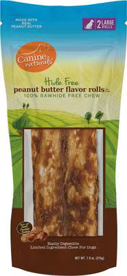 Canine Naturals Hide Free Peanut Butter Roll