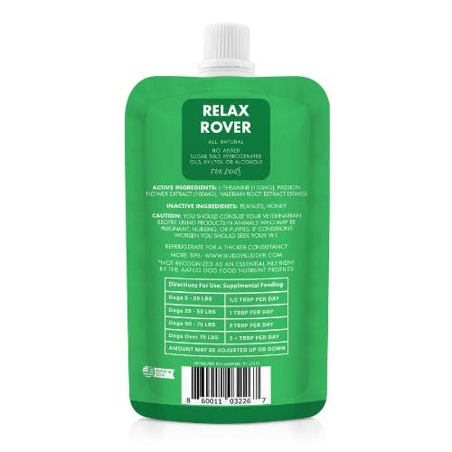 Bark Bistro Relax Rover Peanut Butter 4oz