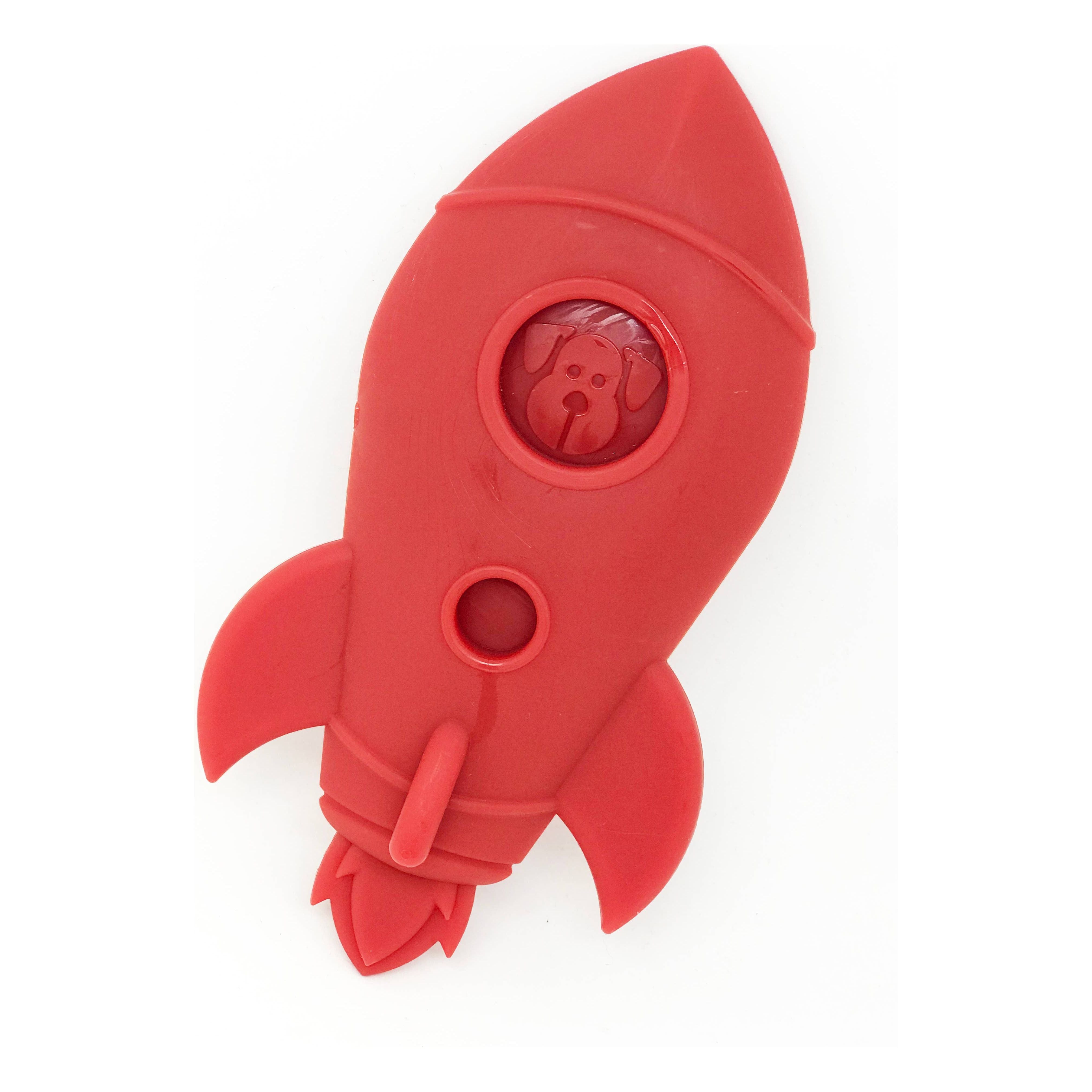 SodaPup Spotnik Rocket Ship Ultra Durable Nylon Dog Chew Toy