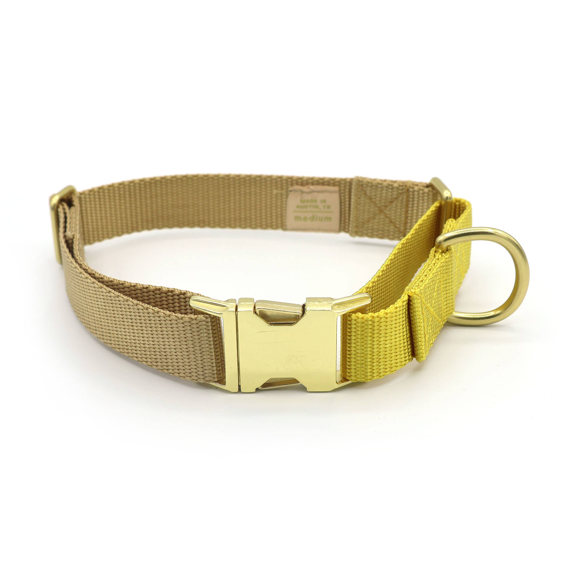 Major Darling Quick-release Martingale Collar / Brass Snap