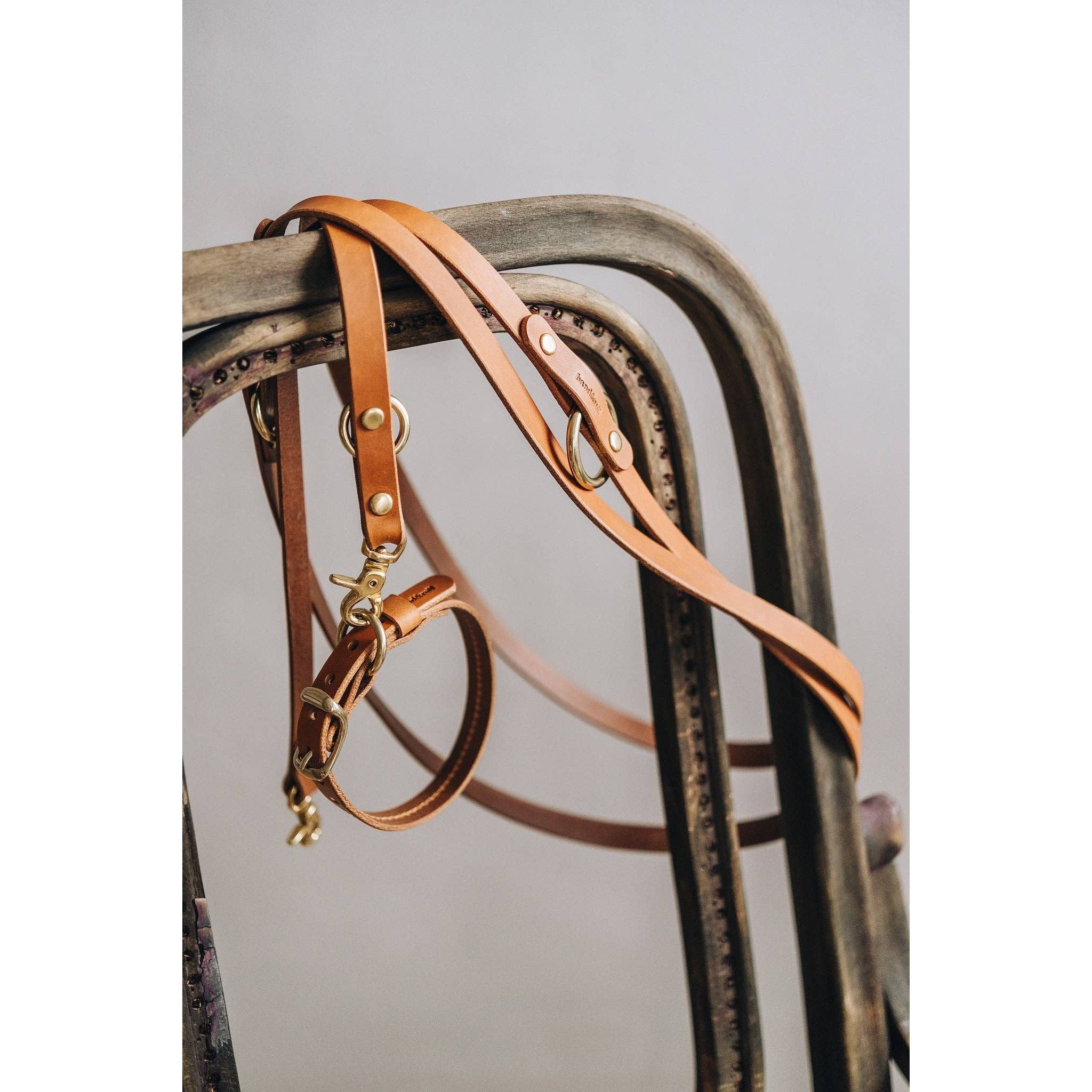 BAND&ROLL LIGHTWEIGHT LASSO LEATHER LEASH