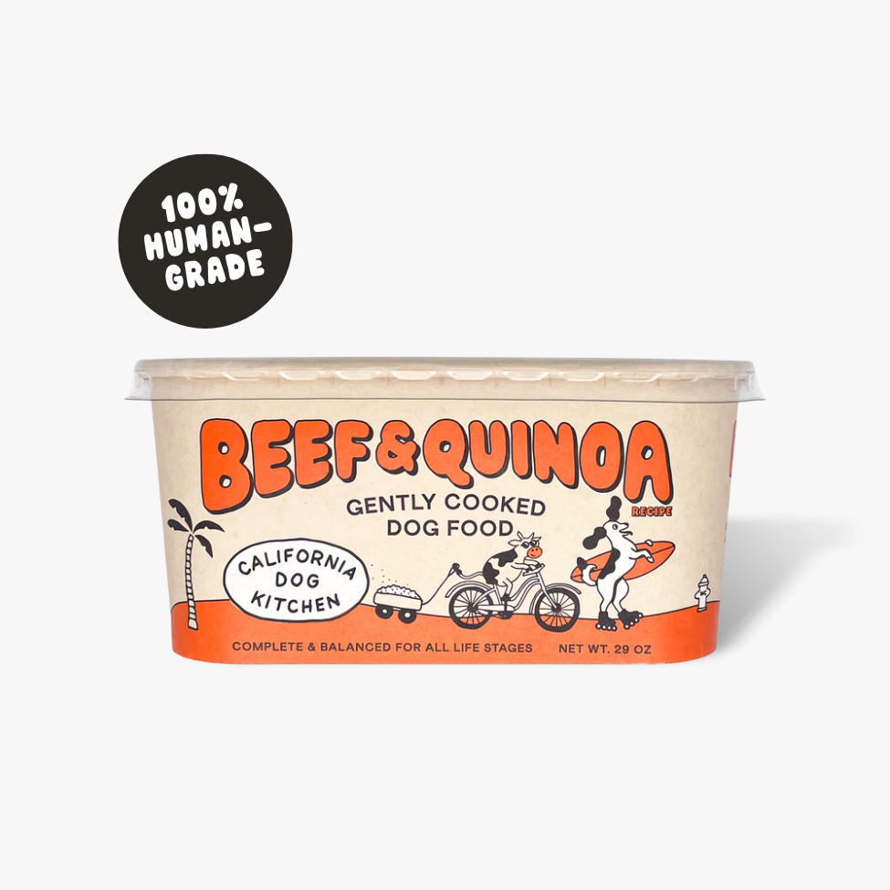California Dog Kitchen - Beef & Quinoa Tub 1lb