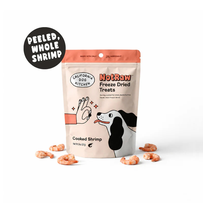California Dog Kitchen FD Not Raw Shrimp Treats