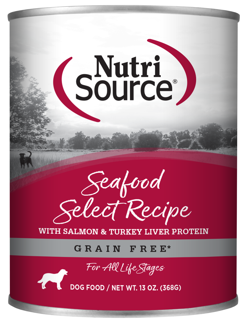 Nutrisource Dog Seafood Select GF Can 13oz