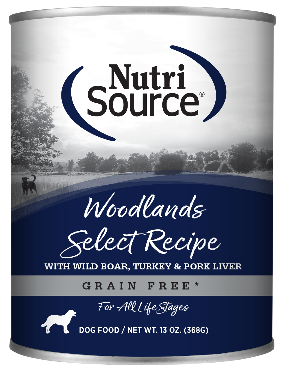 Nutrisource Dog Woodlands Select GF Can 13oz