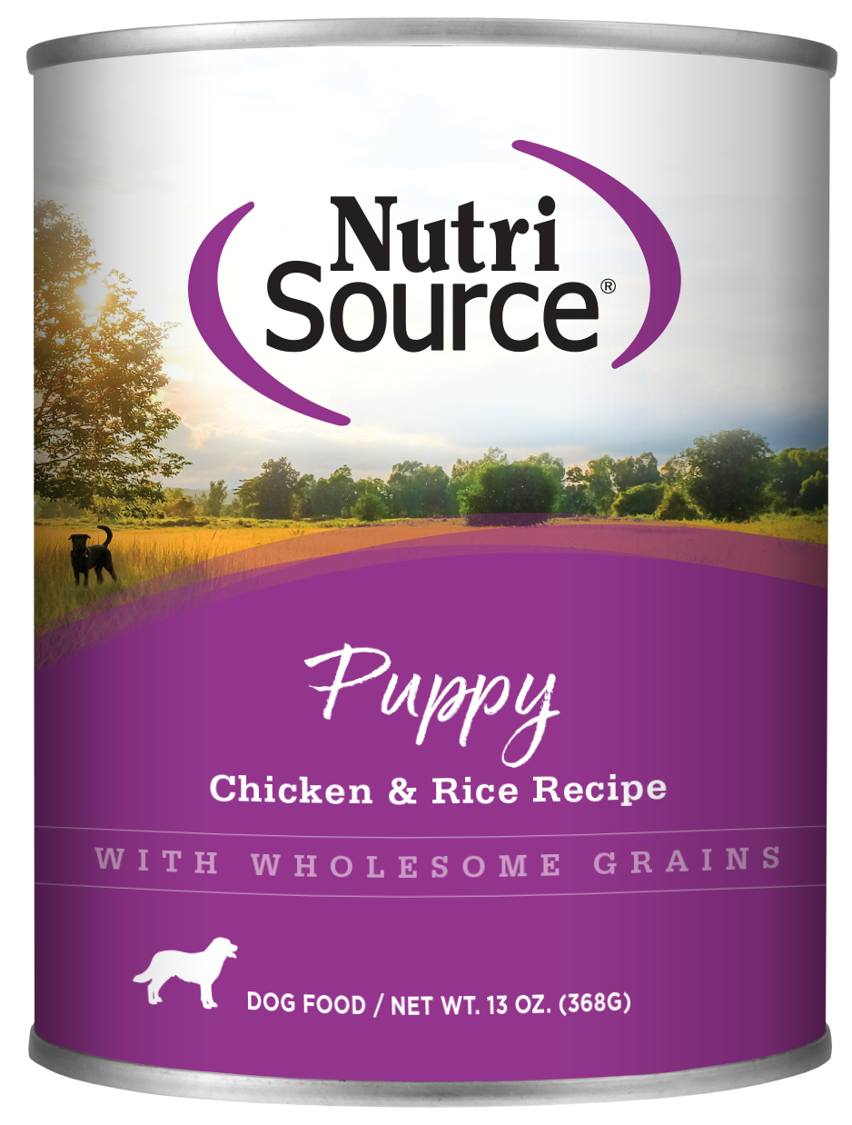 Nutrisource Puppy Chicken Rice Can 13oz