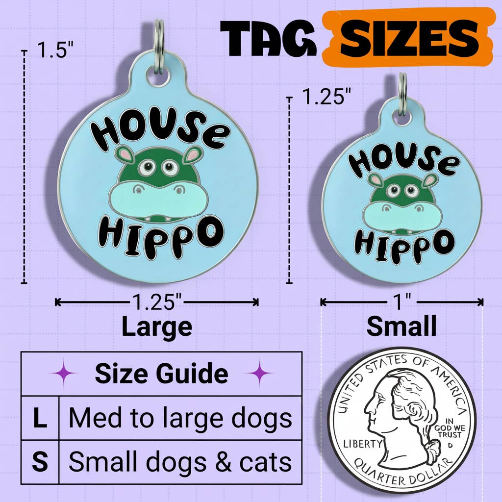 Bad Tags House Hippo