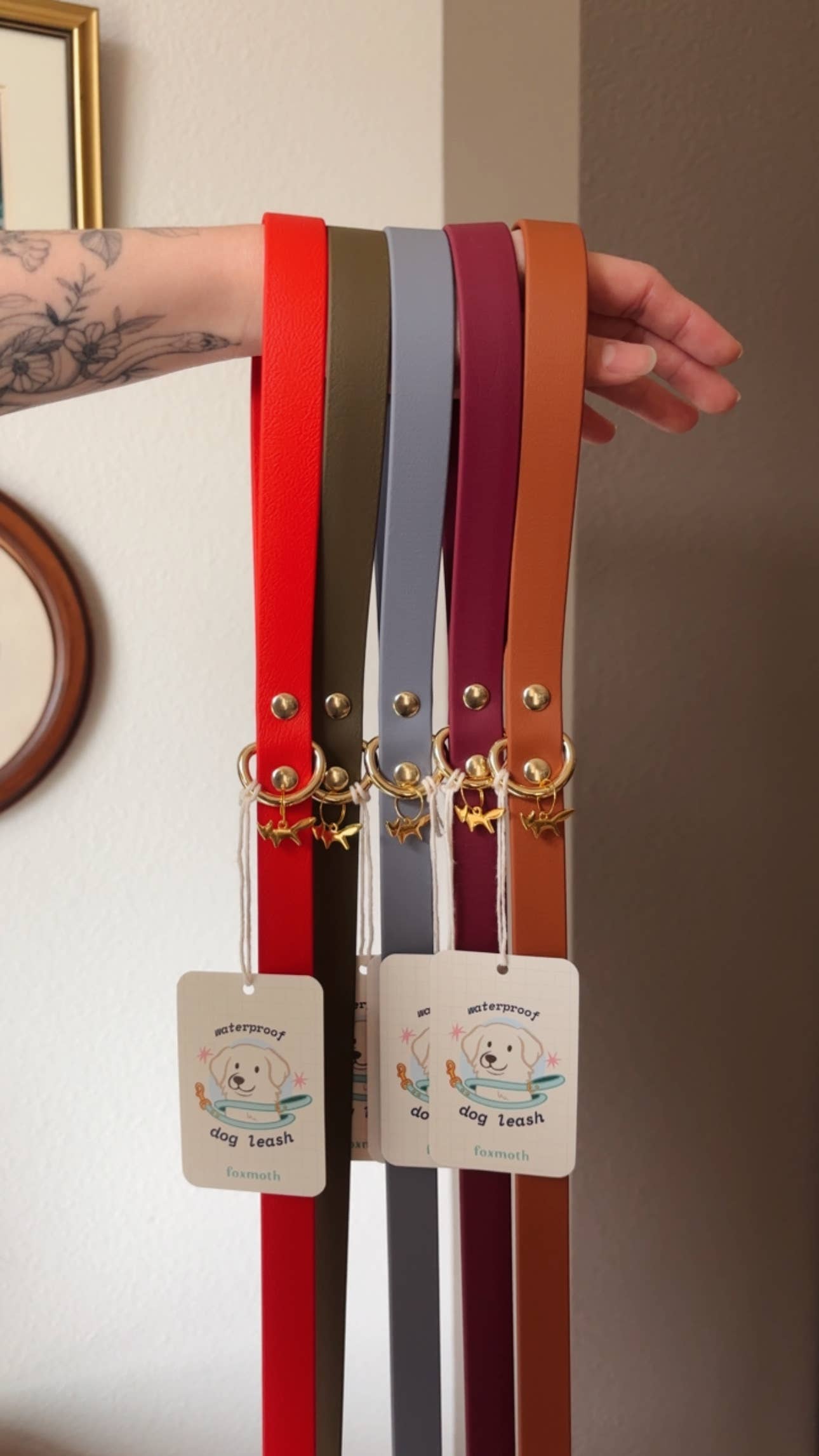 Foxmoth Biothane Waterproof Leash