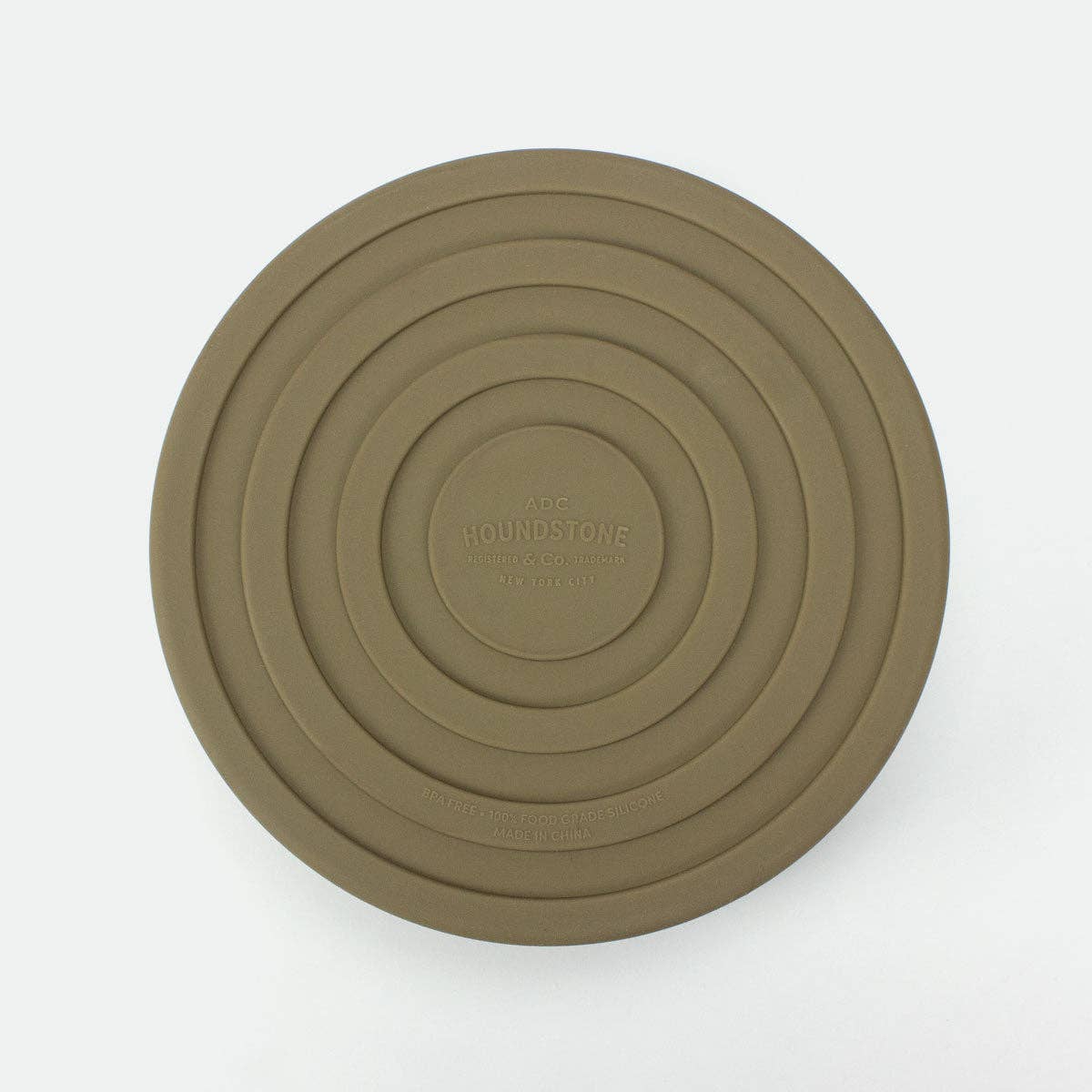 Houndstone Silicone Dog Bowl - Olive