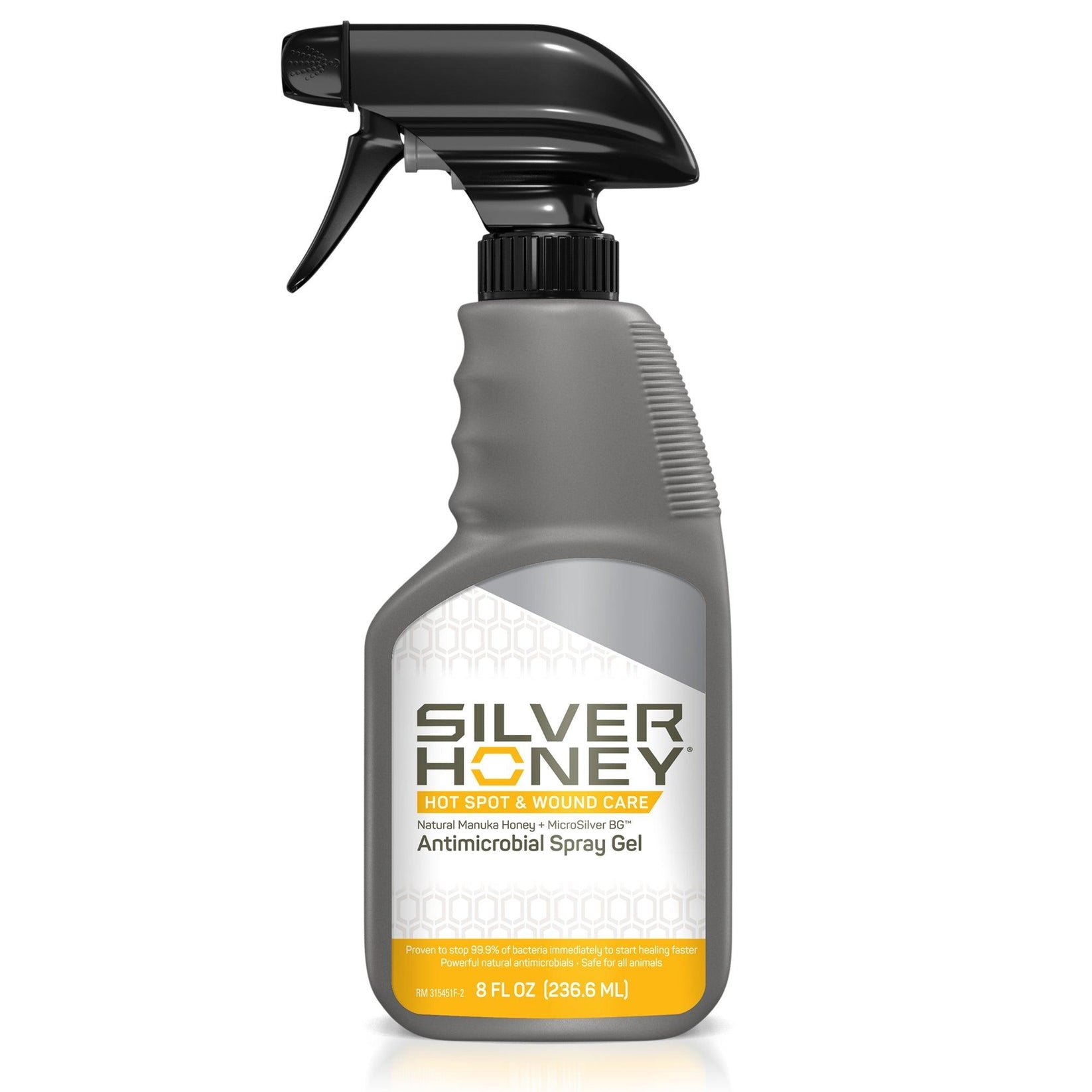 Silver honey hot spot spray pet 8oz