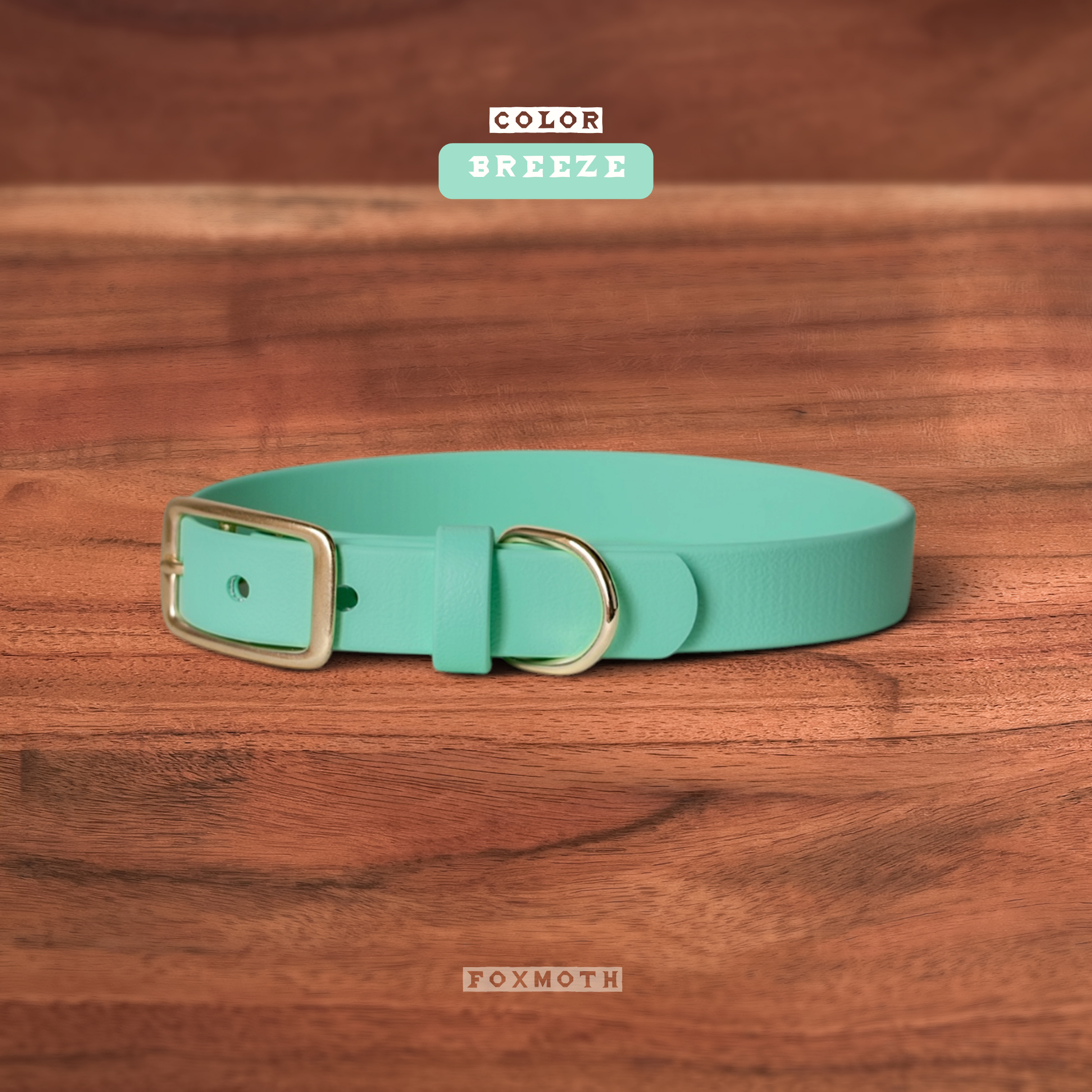 Foxmoth Waterproof Biothane Collar
