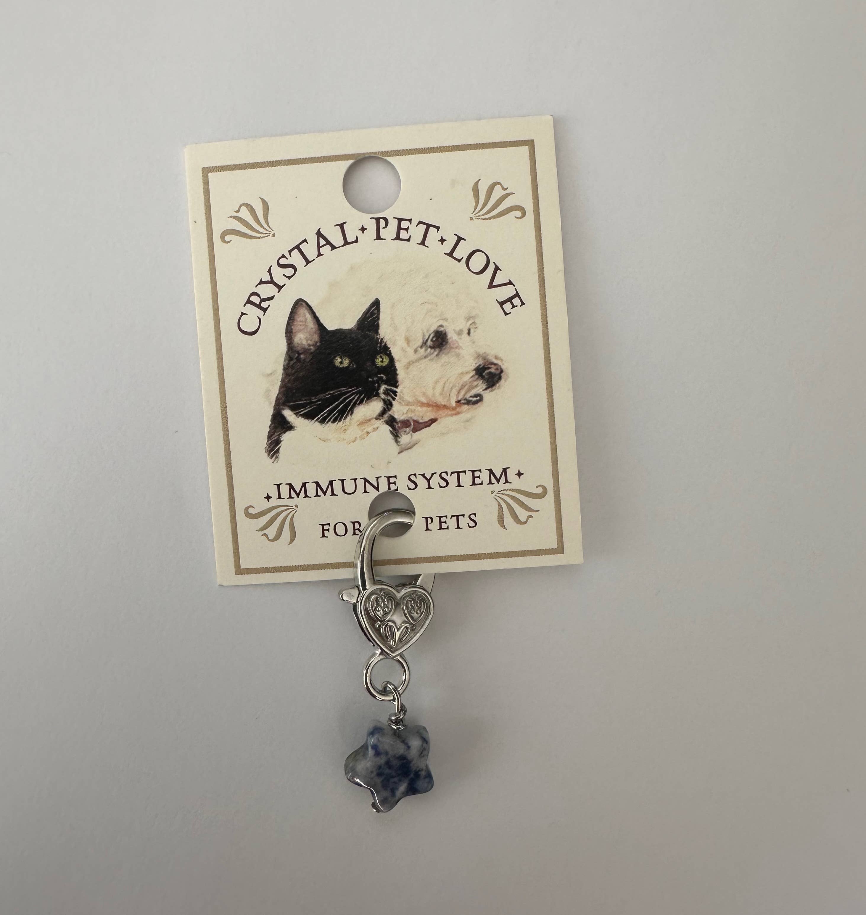 Crystal Pet Love Sodalite Star