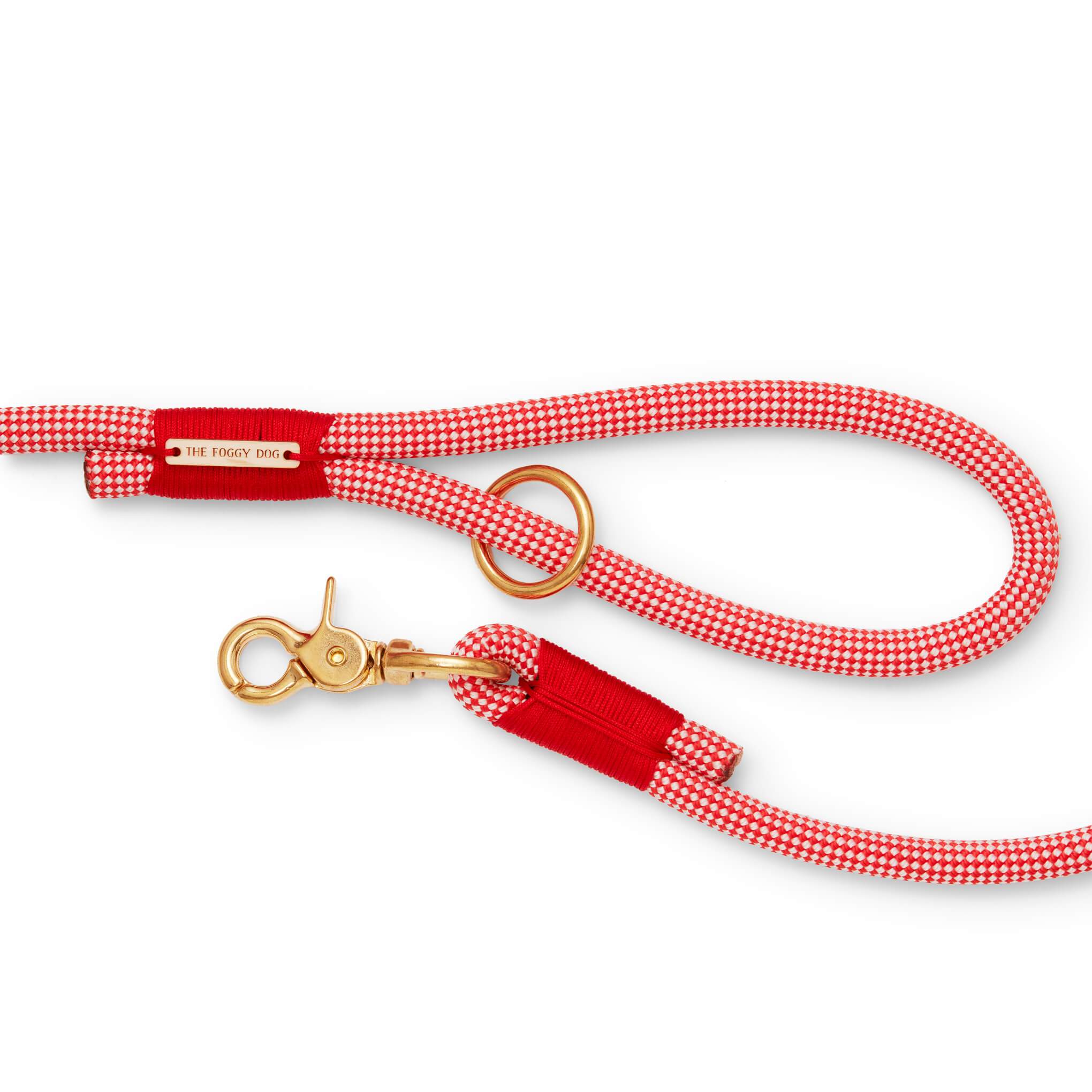 The Foggy Dog Strawberry Climbing Rope Leash