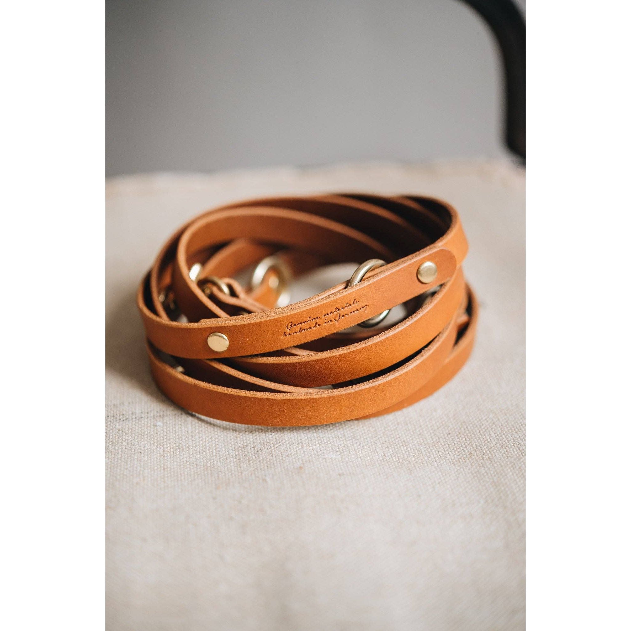 BAND&ROLL LIGHTWEIGHT LASSO LEATHER LEASH