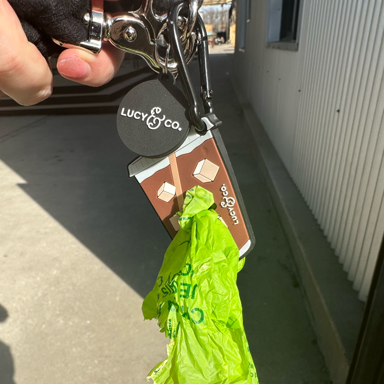 Lucy & Co. Coffee Poop Clip