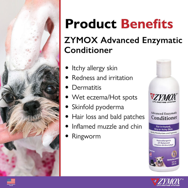 Zymox advanced enzymatic conditioner 12oz