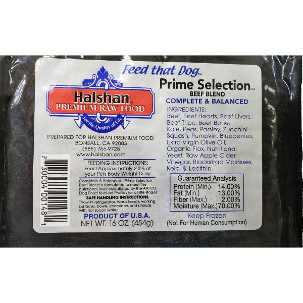 Halshan Prime Selection Beef Blend