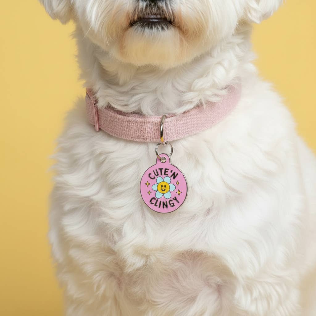 Bad Tag Cute N Clingy Pink