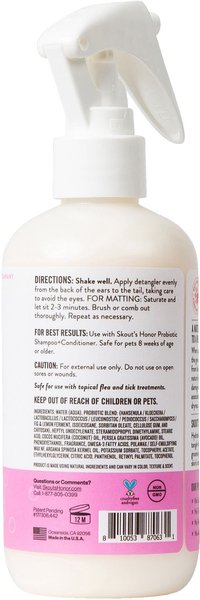 Skout's honor detangler happy puppy 8oz