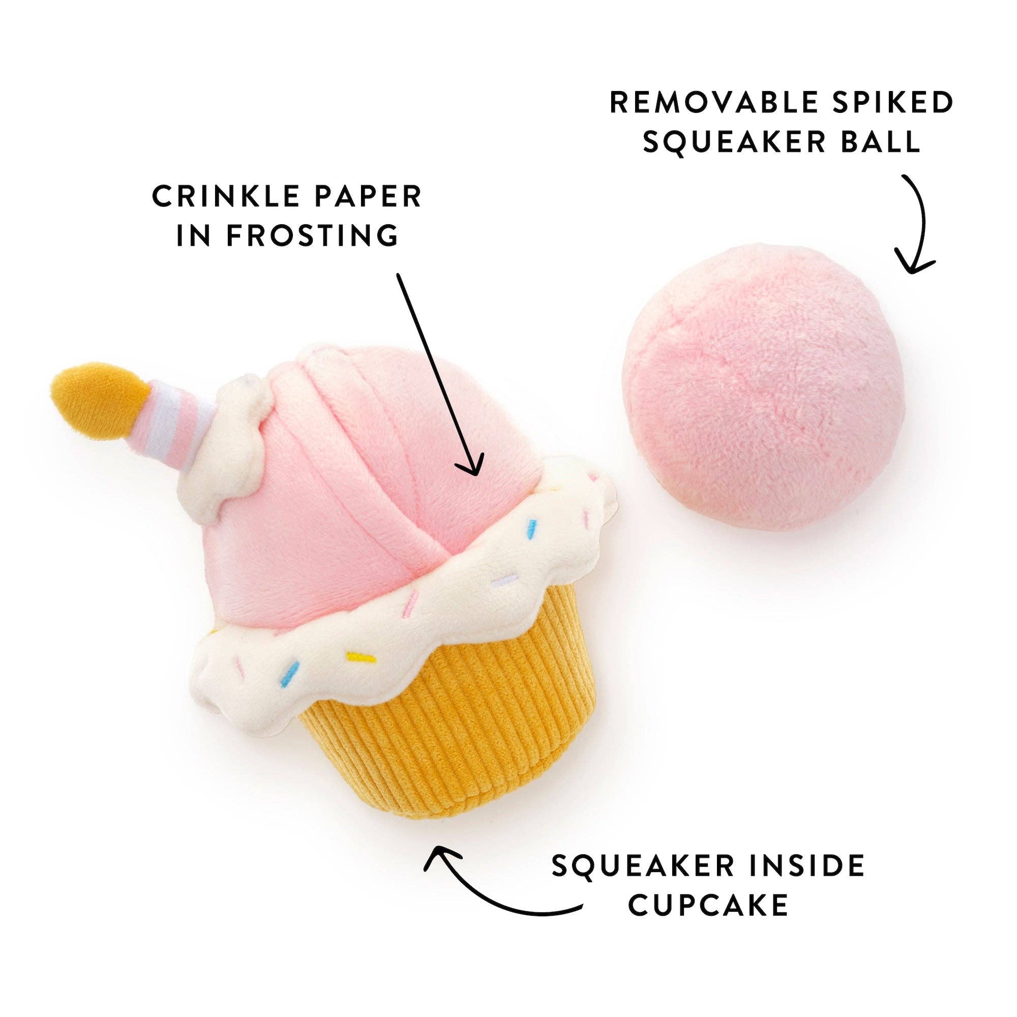 Foggy Dog Cupcake Interactive 2-in-1 Bounce Toy
