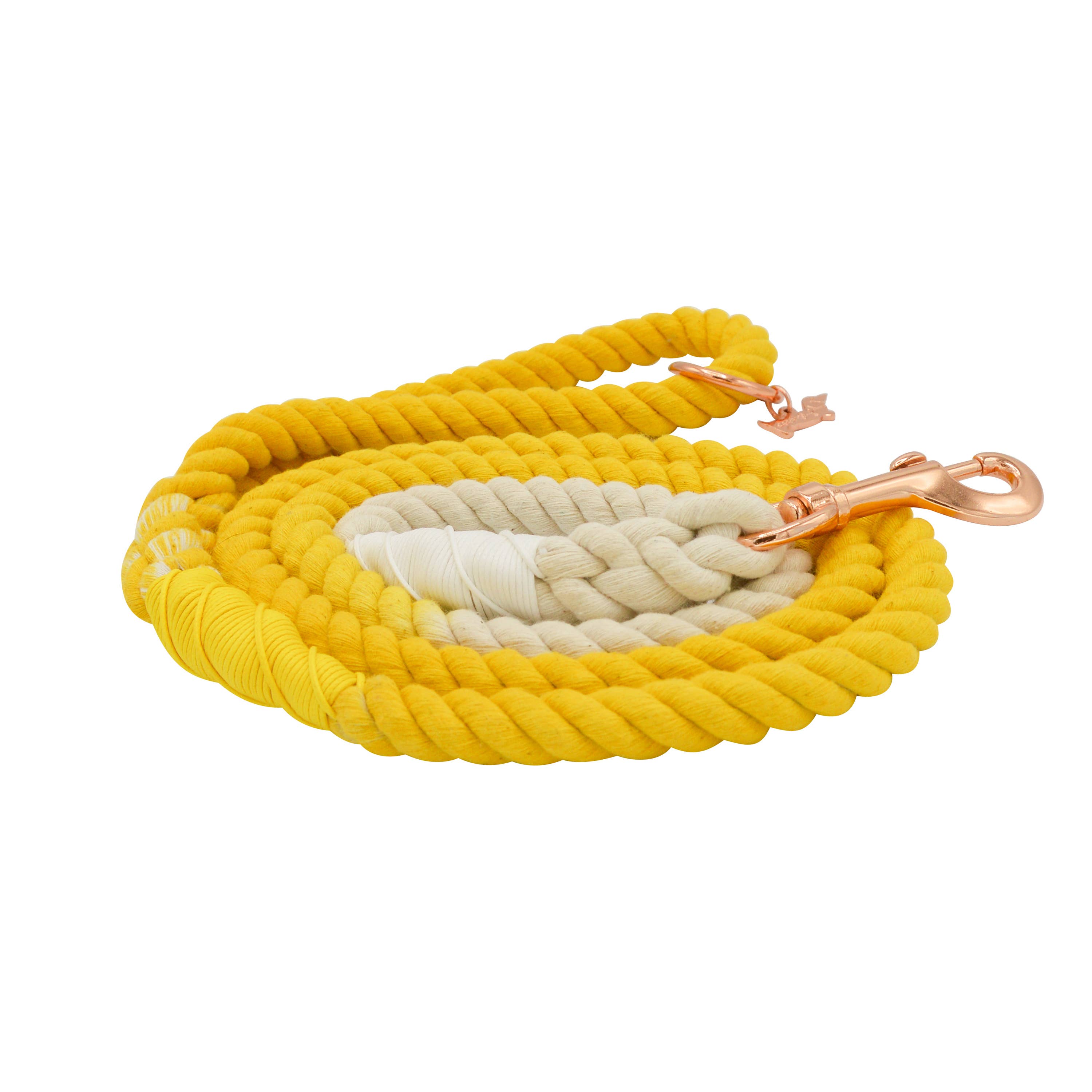 SASSY WOOF Rope Leash - Lemon Drop