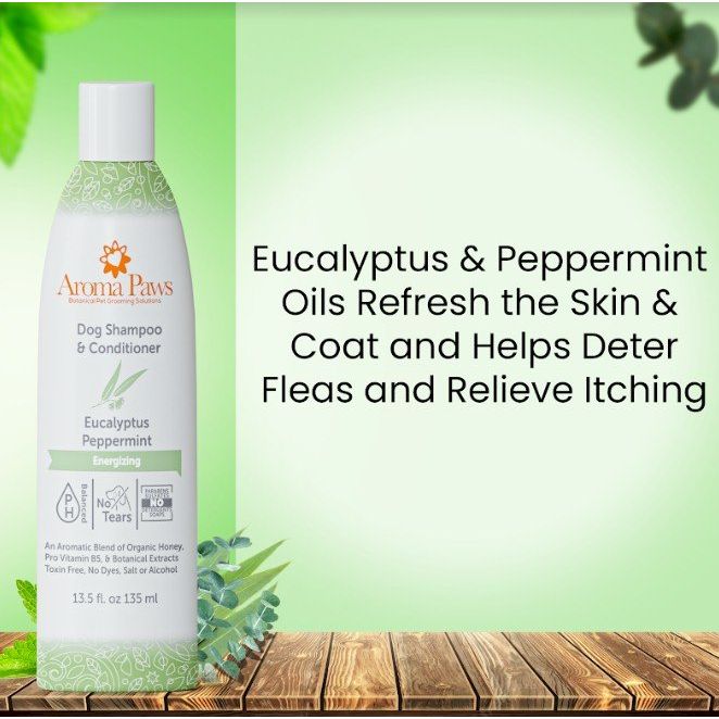 Aroma Paws Eucalyptus Peppermint Shampoo & Conditioner