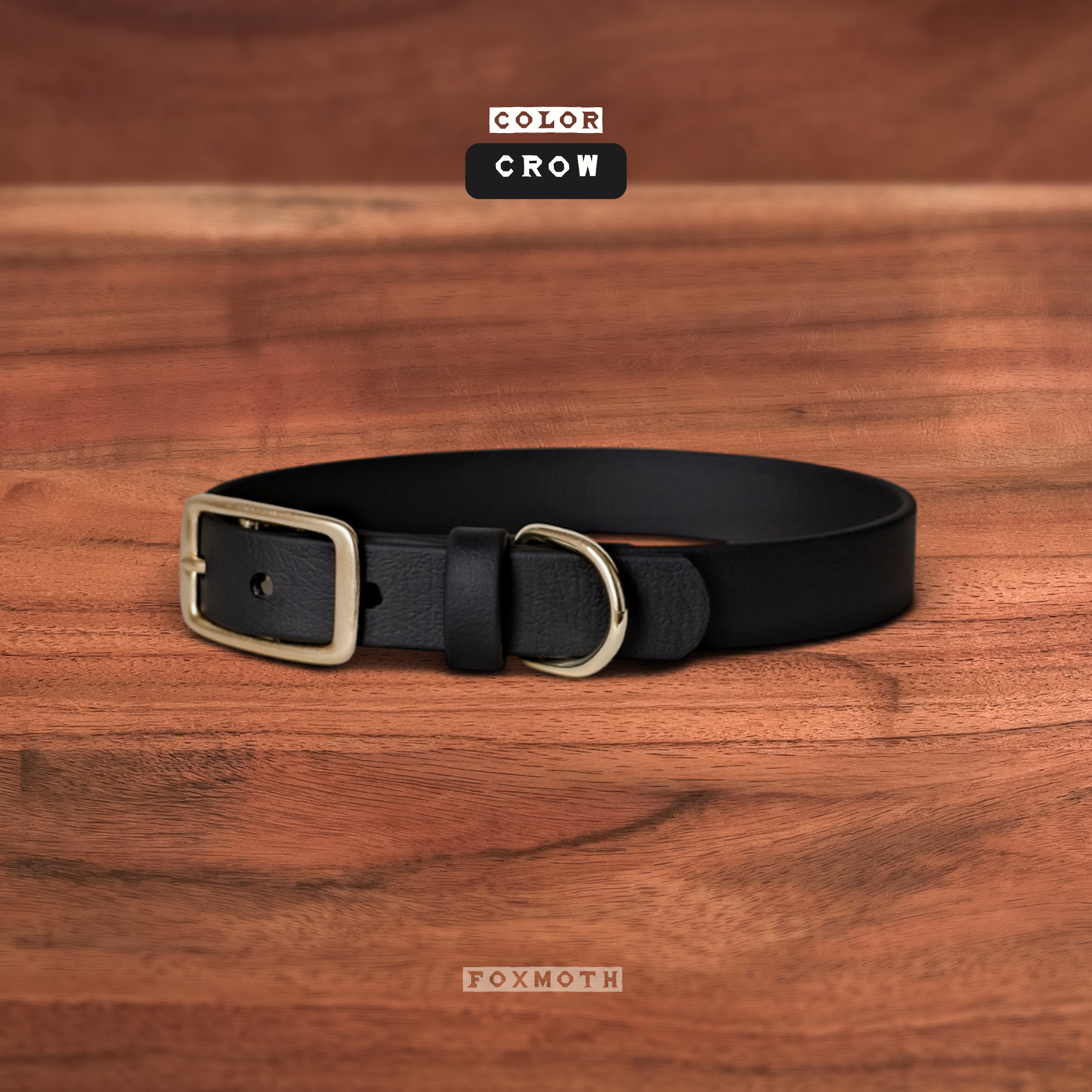 Foxmoth Waterproof Biothane Collar