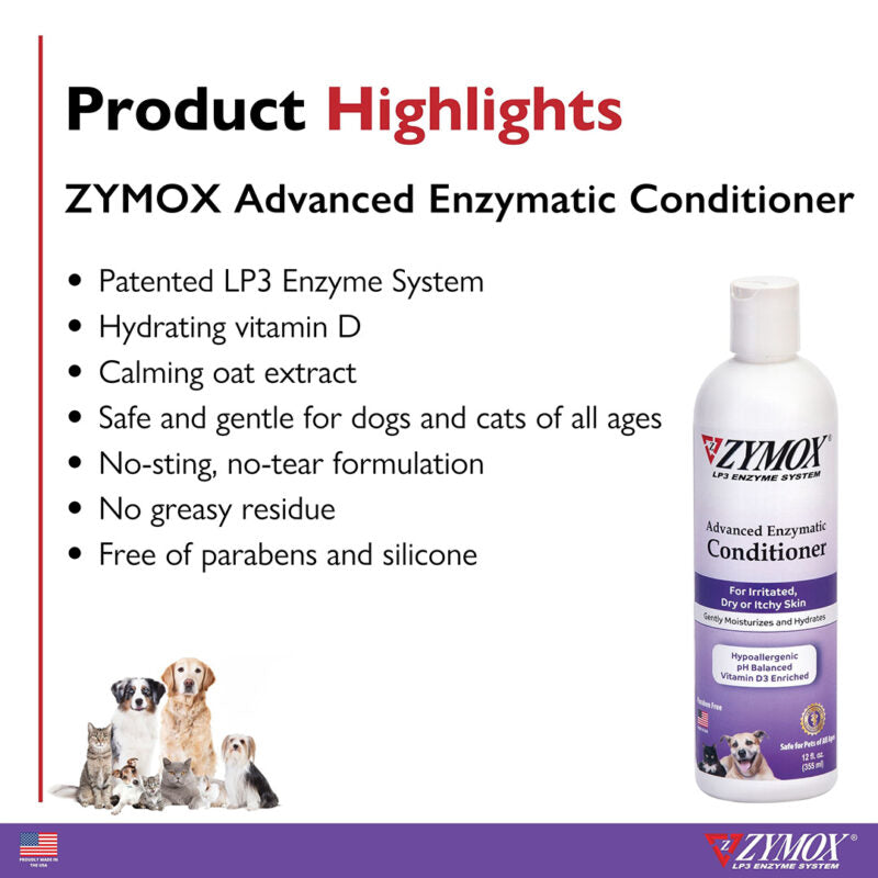 Zymox advanced enzymatic conditioner 12oz