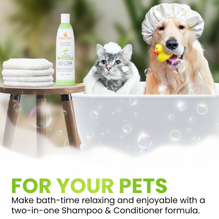 Aroma Paws Hypoallergenic Shampoo & Conditioner