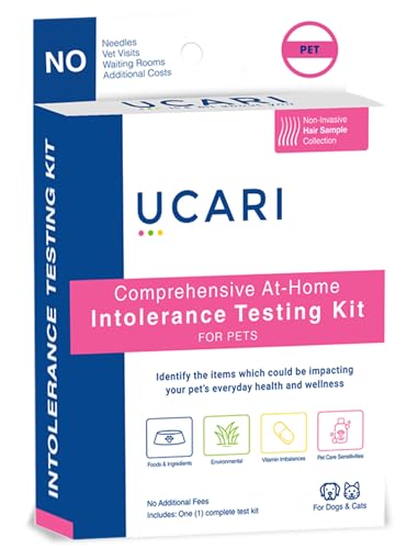 Ucari Intolerance Testing Kit Dog & Cat