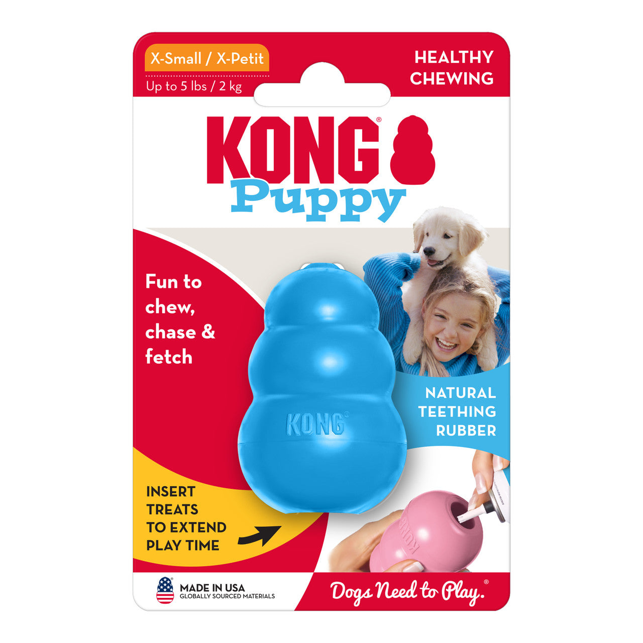 KONG Puppy - Blue