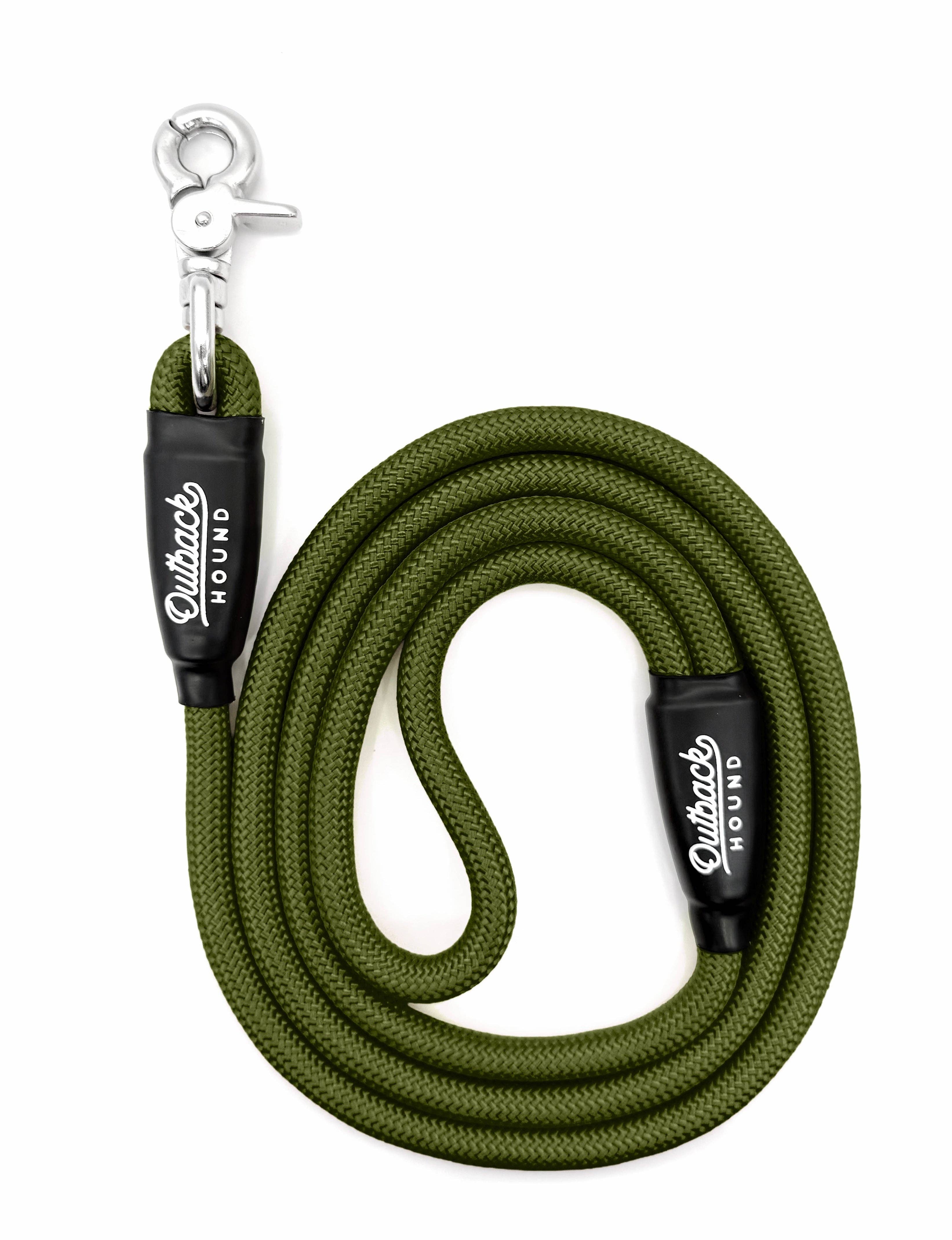 Outback Hound Moss Green Everyday Dog Leash