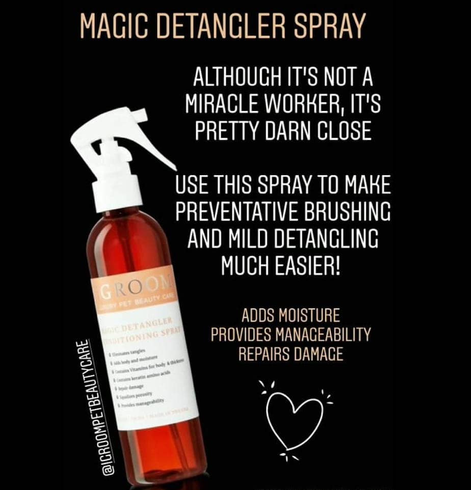 iGroom Magic Detangler Conditioning Spray 8oz