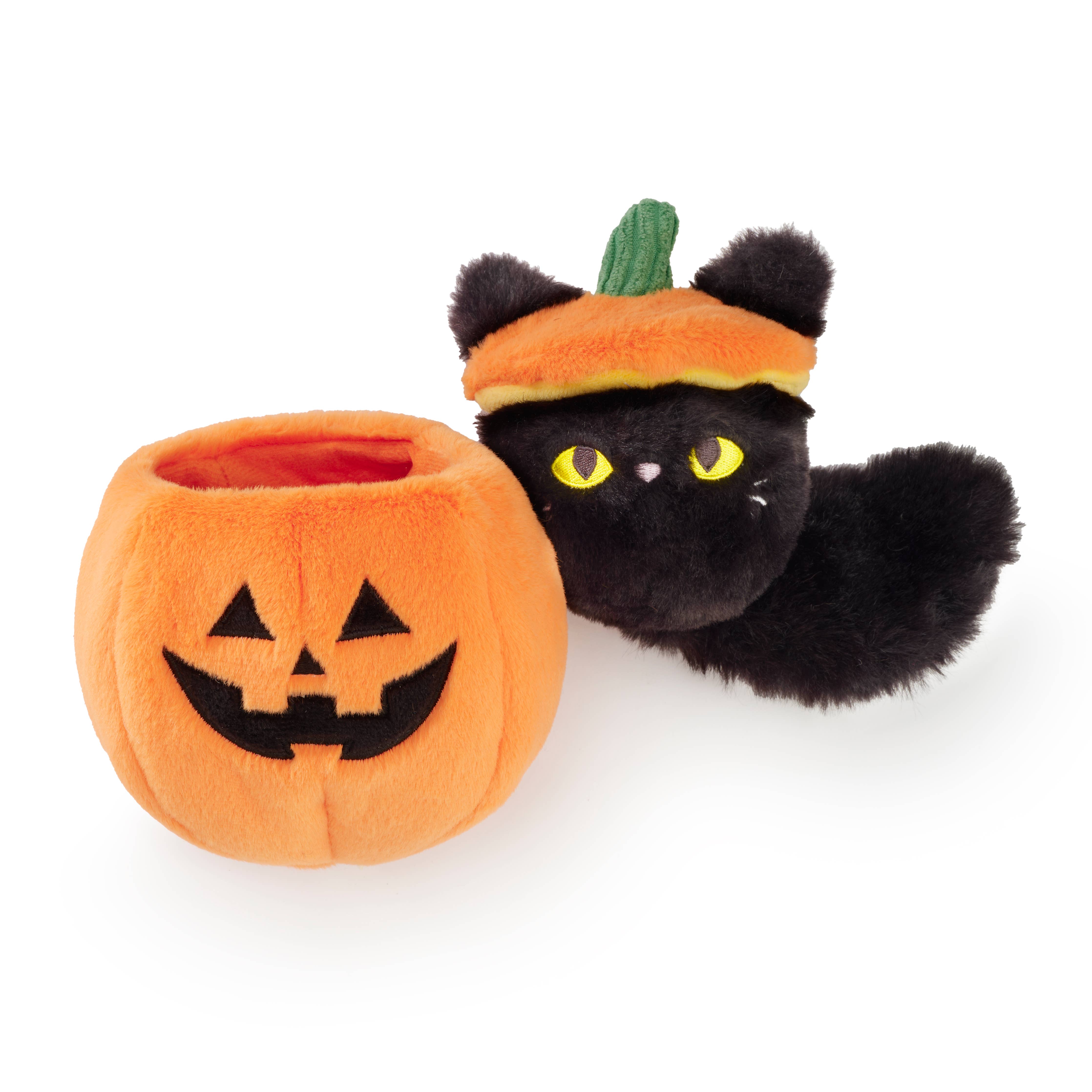 Foggy Dog Cat-o'-Lantern 2-in-1 Bounce Dog Toy