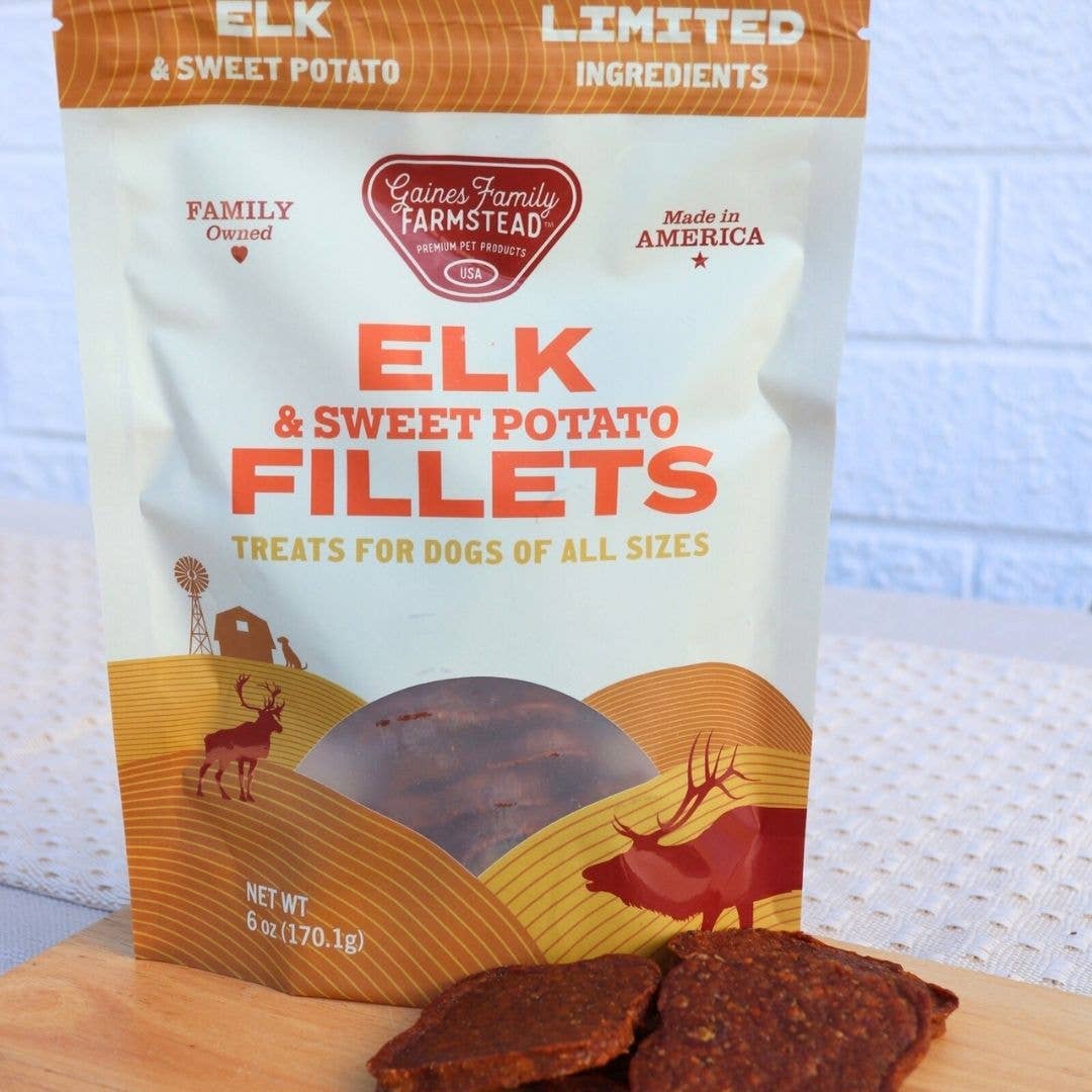 Gaines Family Elk and Sweet Potato Fillets 6oz