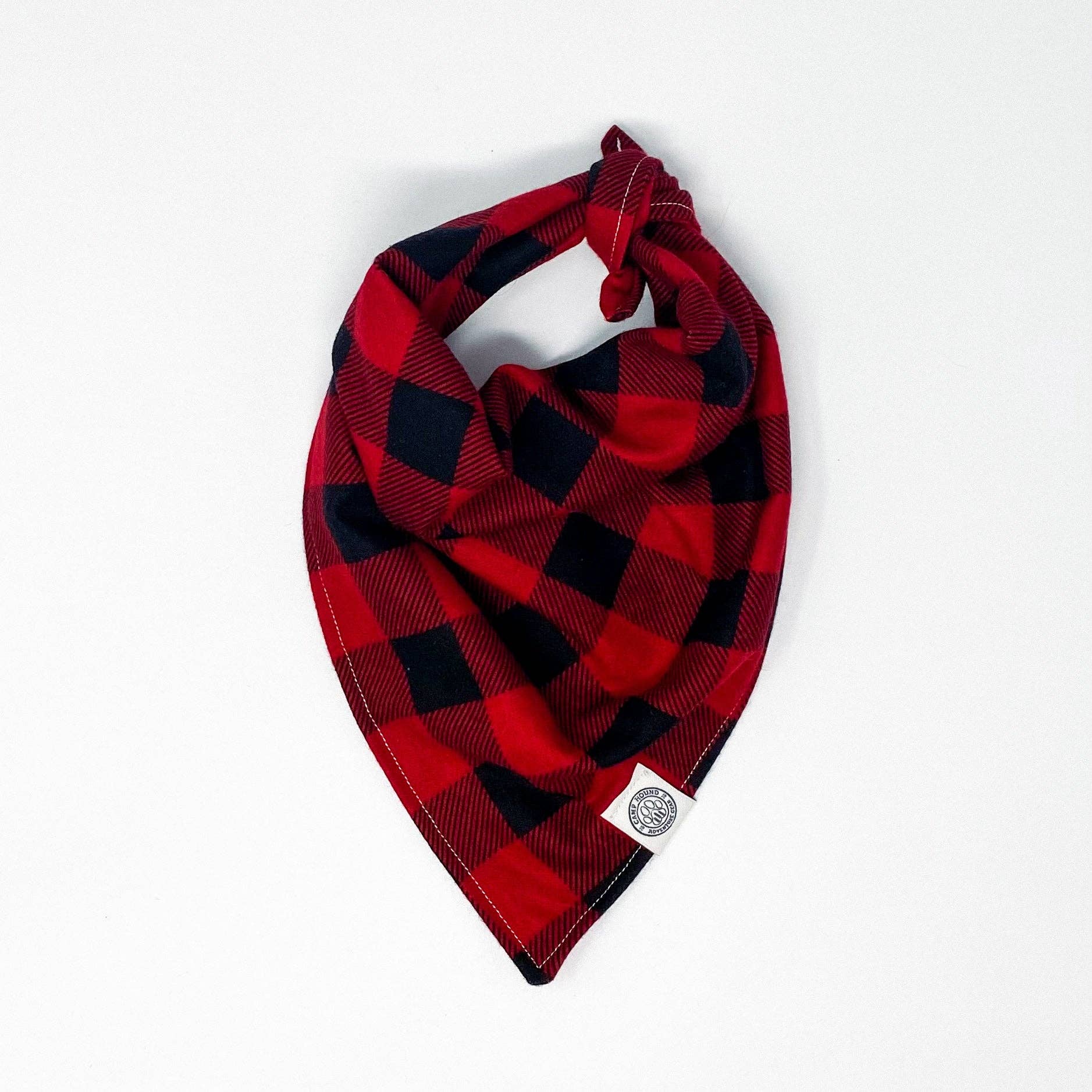 Camp Hound Charlie Dog Bandana | Red Buffalo