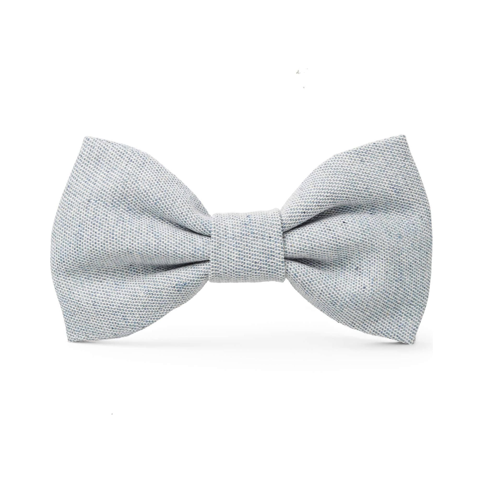 The Foggy Dog Upcycled Denim Dog Bow Tie