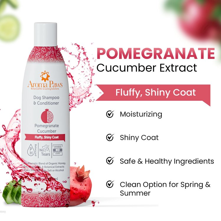 Aroma Paws Pomergrante Cucumber Shampoo & Conditioner