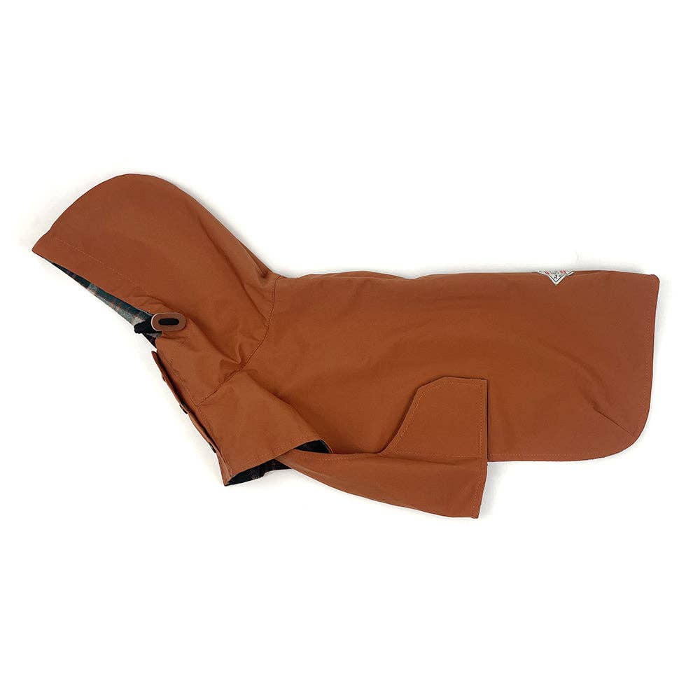 Milltown Burnt Orange Rain Poncho