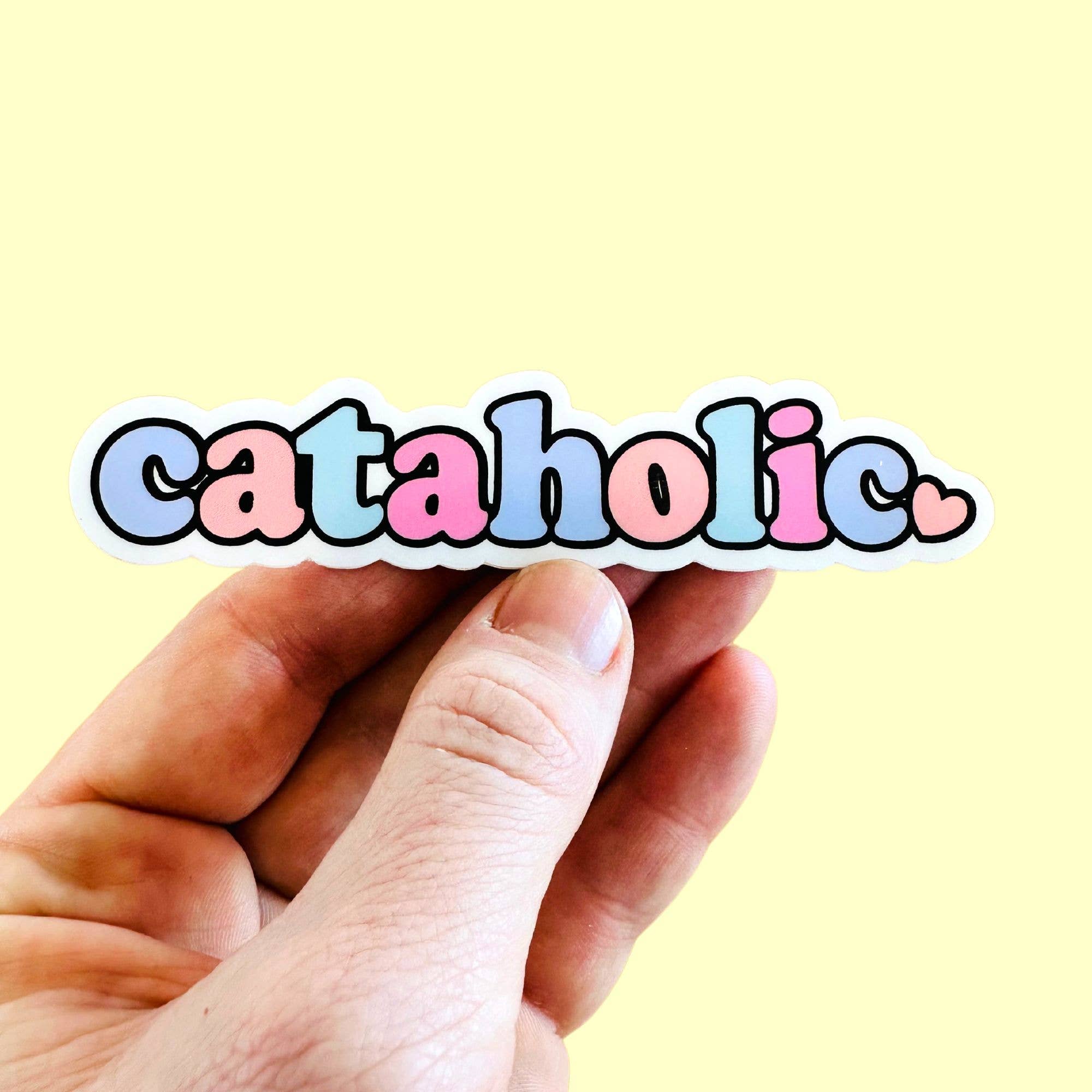 Bad Tags Cataholic Sticker 