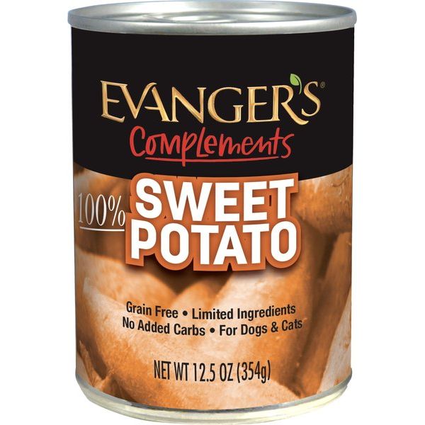 Evangers Dog and Cat GF Compliments Sweet Potato 12.5oz