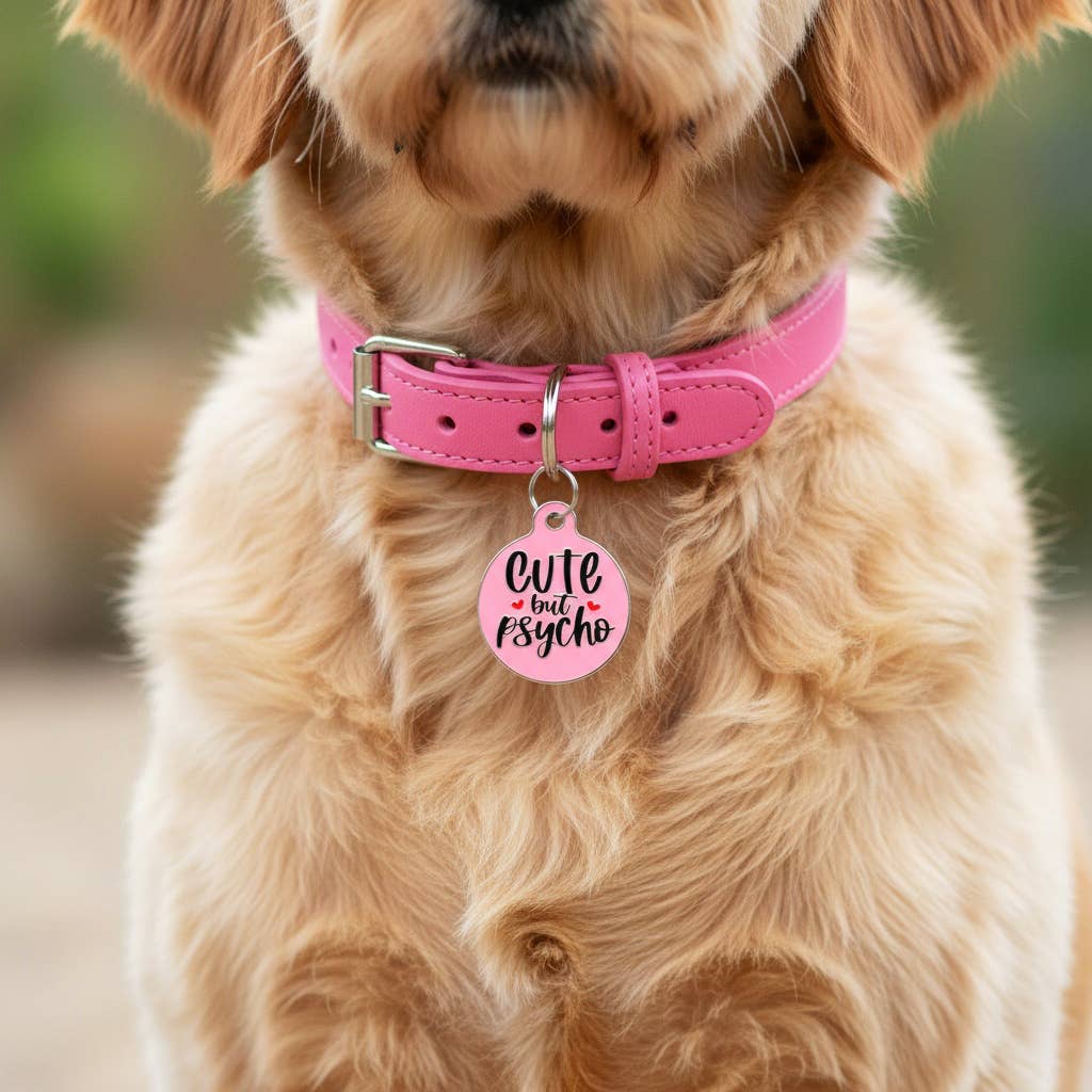 Bad Tags- Cute but Psycho *Pink