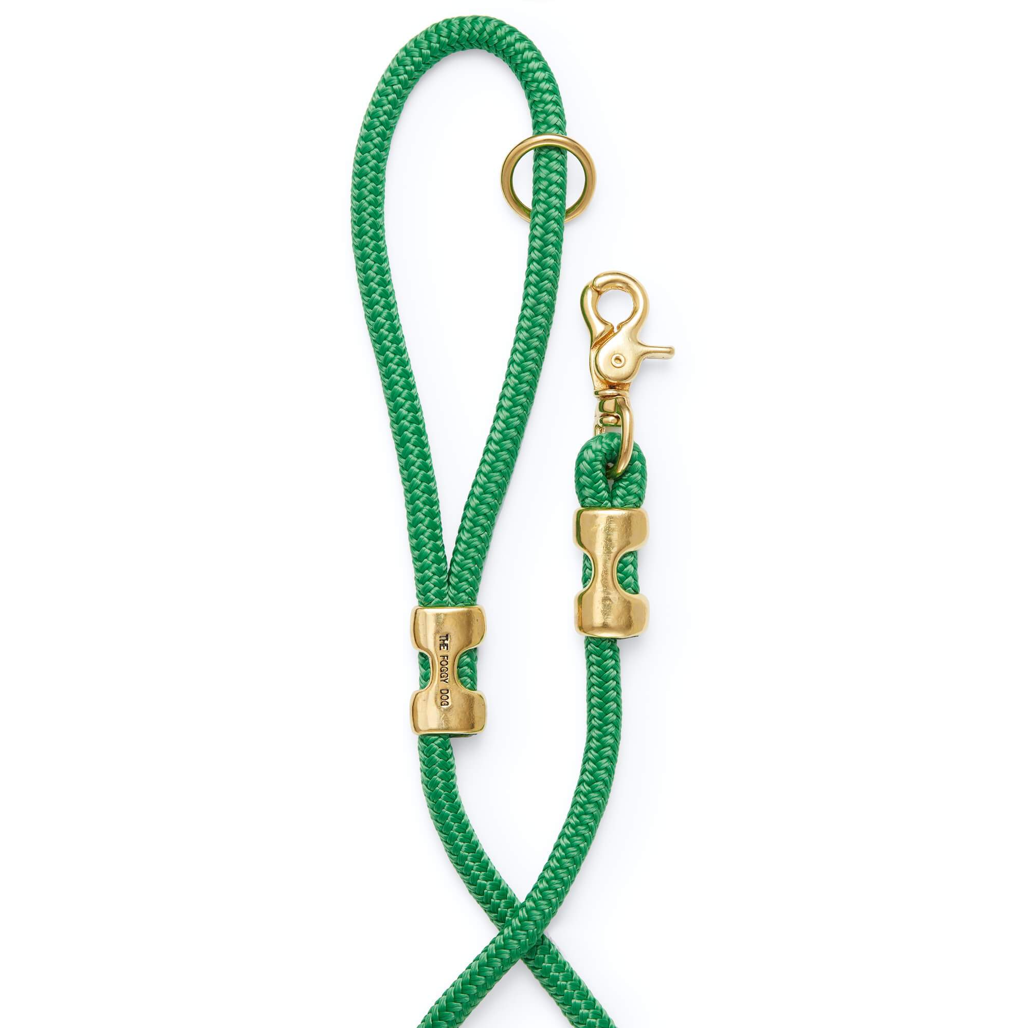 The Foggy Dog Grass Green St. Patrick's Day Marine Rope Dog Leash