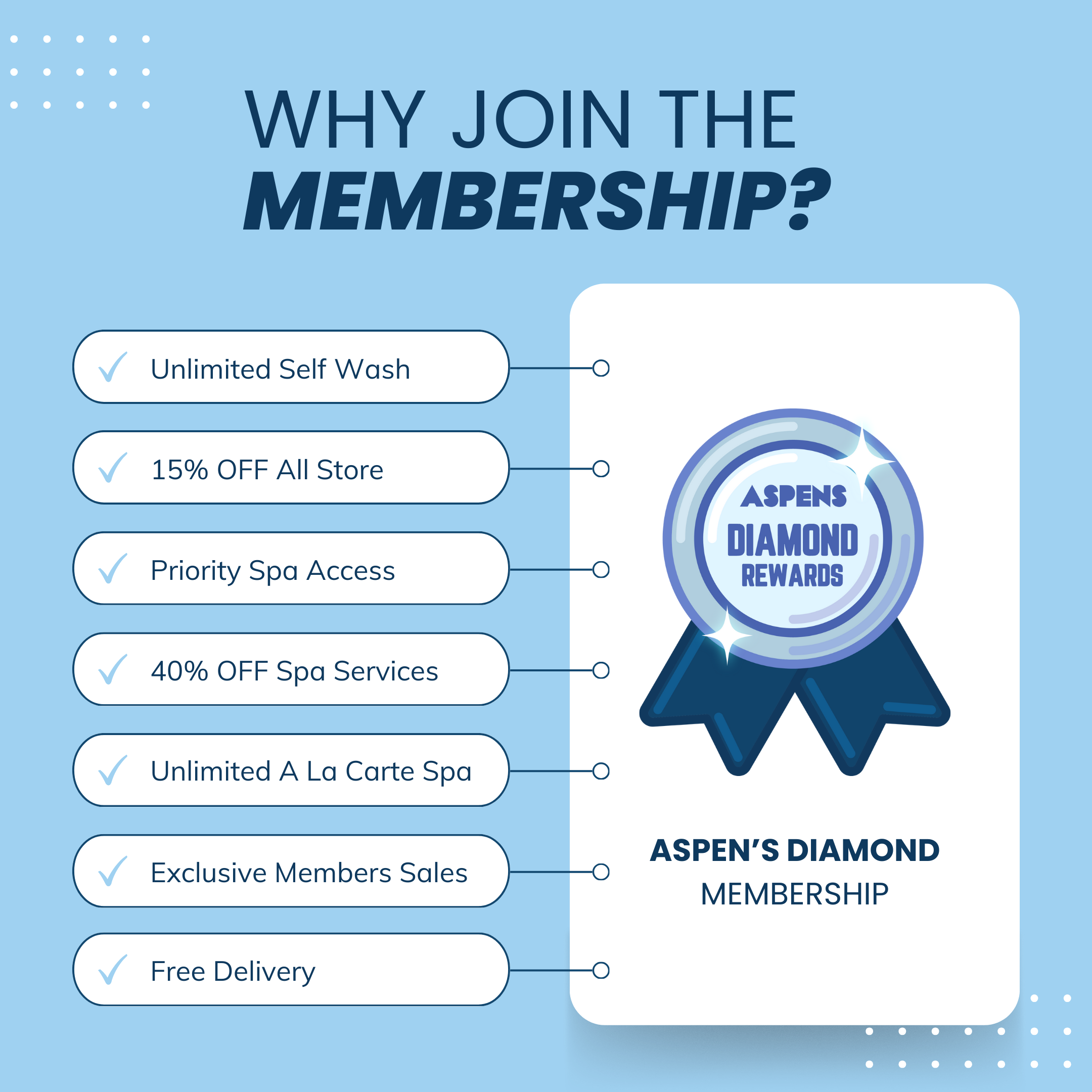 Aspens Diamond Membership Annually