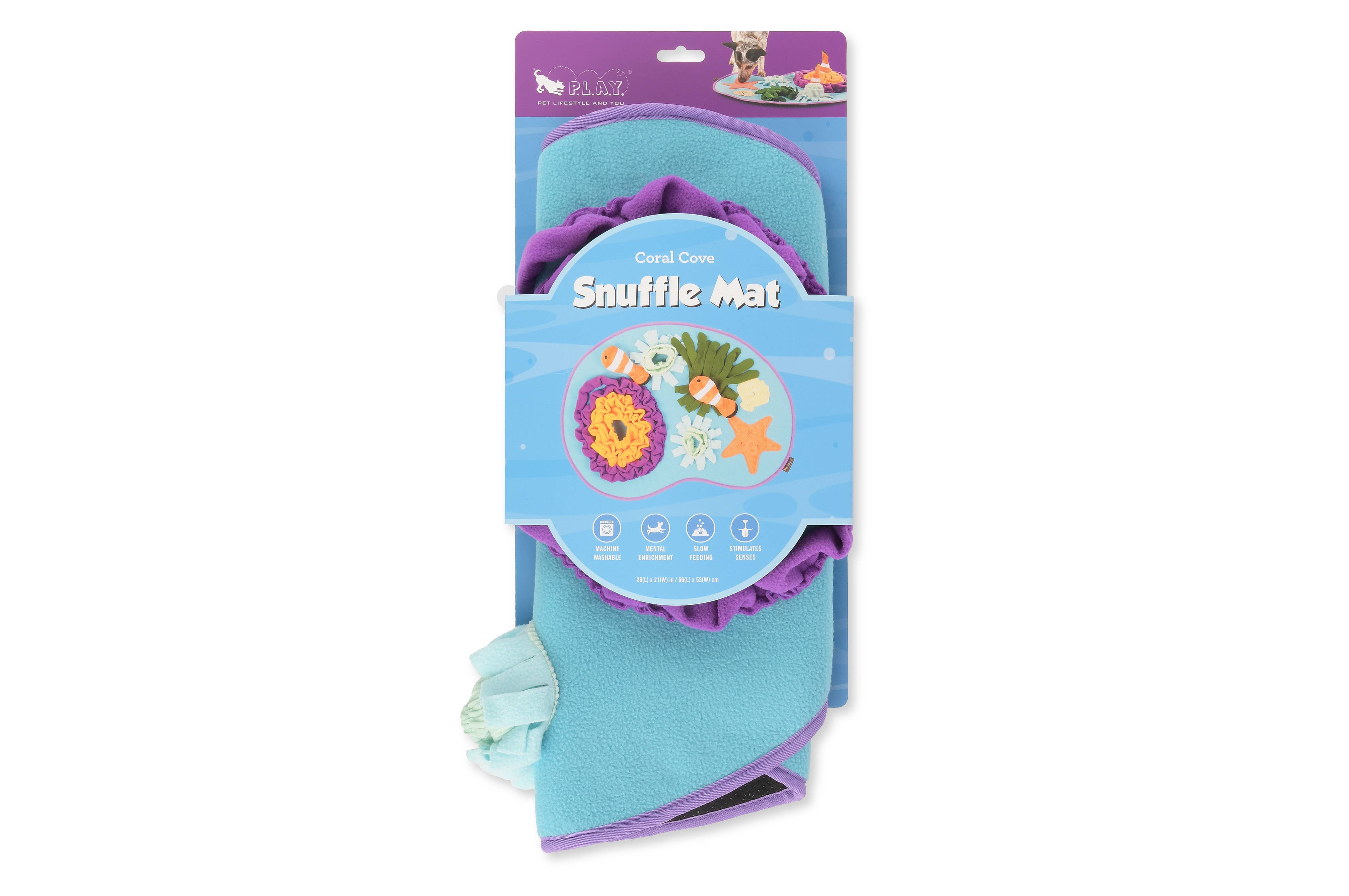 PLAY Snuffle Mat - Coral Cove