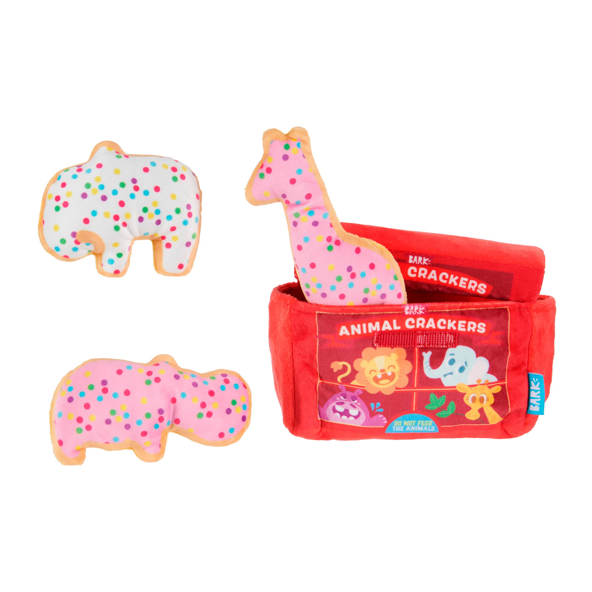 BARK Animal Crackers Toy XS/S