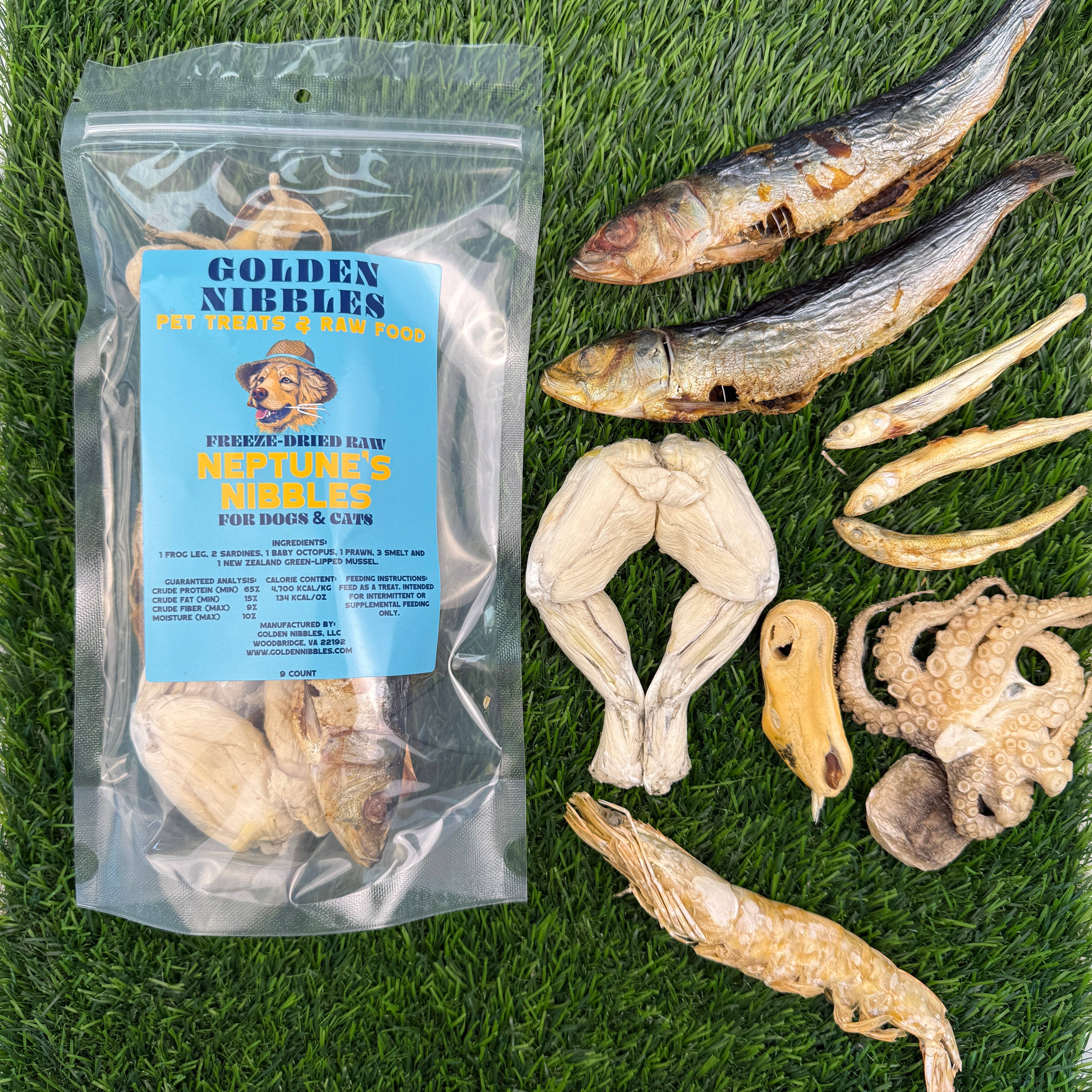 Golden Nibbles Neptune's Nibbles Variety Bag