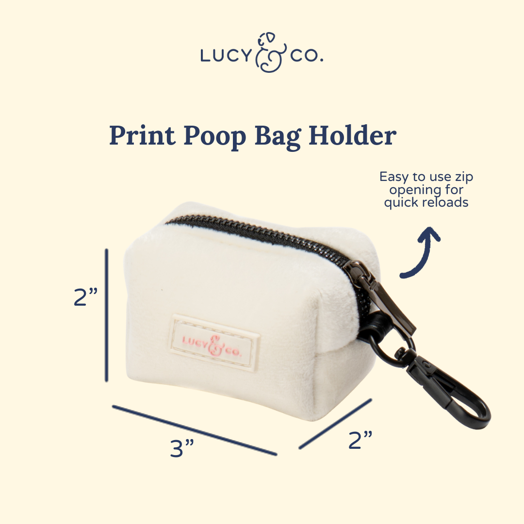 Lucy & Co. Cherry Cute Poop Bag Holder